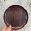 TEA MAKTER HÖG KVALITET Mörk bambu luktfri och förtjockad crabapple potten bär vintage fack kopp set pad mångsidig
