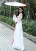 Weißes chinesisches traditionelles Hanfu-Kostüm für Frauen, Princ-Tanzkleidung für Mädchen, Dame, Tang-Dynastie-Outfit, chinesische alte Kleidung a6l1 #