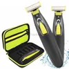 Barbeadores elétricos mlg lavável recarregável barbeador elétrico barba navalha corpo trimmer máquina de barbear cabelo cuidados faciais limpeza 24329