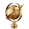 Dekorativa figurer Globe Ornament Artwork Esthetic Sculpture For Tableop Bedroom Home Decor