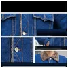 Abbigliamento da lavoro invernale Caldo pile Giacca di jeans Cappotto monopetto Tuta da lavoro termica da lavoro Resistente all'usura Abbigliamento da lavoro spesso 4x c8MW #