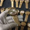 Klassieke heren- en dameshorloges presidentiële diamanten kast roestvrij stalen horloge laagste dames a261q