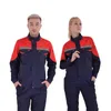 donna uomo lavoro tuta divise da lavoro autunno inverno tuta riflettente saldatura officina auto meccanico Plus Size vestiti set q46e #