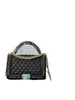 7A Fashion Design Dames Klassieke Hot Mom Bag Leer Diamond Check Flip Bag Metalen ketting verstelbare super veelzijdige hand crossbody tas