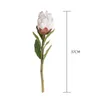 Decorative Flowers Artificial Flower Fake Protea Cynaroides Bouquet For Wedding Table Floral Arrangement Decor Plants Valentine'S Day Gift