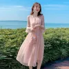 Casual Dresses Summer Female Dress 95% Mulberry Silk Elegant Party for Women 2024 Ladies Real Long Vestido de Mujer