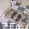 Tapis de bain tapis de sol de Massage pavé porte de toilette salle de bain pied antidérapant entrée salle de douche