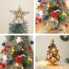 Christmas Decorations Tree Ornaments Green Exquisite And Compact Lifelike Shape Realistic Craftsmanship Easy To Store Decoration