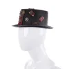 Berretti Cappello a cilindro Steampunk Gear Gotico vittoriano Halloween Donna Testa a tesa piccola Fedora Mago Stage Drop