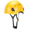 Cascos de ciclismo Abs Casco de seguridad Construcción Escalada Steeplejack Trabajador Protector Casco Casco Gorra Suministros para el lugar de trabajo al aire libre 240322 D Otfqs