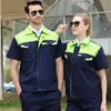 Arbeitsuniformen Arbeitskleidung Sommer Männer Frauen Kurzarm Arbeiter Uniform Auto Werkstatt Arbeitsanzug Mechanische Repairmen Overalls W5k5 #