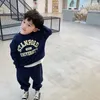 Ragazzi Maglione Completo Abbigliamento autunnale per bambini Bambino Primavera e autunno Sport Autunno Ragazzo Piccoli vestiti 240326