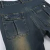 Jeans pour femmes Rétro Streetwear Do Old Stretch Boot Cut Harajuku Vintage Base Taille Basse Denim Pantalon Y2K All Match Skinny Pantalon 2024