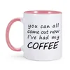 Canecas Engraçado Caneca de Café Bonito 11 Oz Copo de Cerâmica Branca com Slogan Legal Home Office Chá Água Grande Presente de Novidade de Aniversário Único