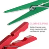 Frames 100 stuks houten clip hangende wasknijpers kerst gekleurde wasknijpers voor ambachtelijke kleurrijke decor