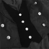 メンズトレンチコートブラック中世のジャクアードテールコートジャケットメンゴスロングスチームパンクフォーマルゴシックビクトリア朝のフロックコートパーティーハロウィーン