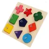 Altre forniture per uccelli Giocattoli educativi per pappagalli Formazione interattiva Blocco di legno Uccelli Puzzle Toy 1 PZ