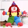 Fyllda plyschdjur Joker Puppet Clown Hand Puppets Söta bedårande Plush Hand Doll Toy Soft Storytelling Toy for Kids240327