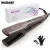 Irons Korean Hair Straightener Keratin Treatment Floating Wide Plate Ceramic Flat Iron Dual Voltage Hair Curling Iron Salon Styler