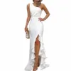 Femme Soirée Formelle Mariage Dr Lg Party Casual Summer Ocn Doux Élégant Sexy Dres pour Femmes Robes Para Mujer S6sF #