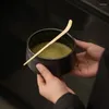 Service à thé fait à la main, service à thé Matcha japonais, outil de cérémonie, bol Baiben Licha, accessoire traditionnel domestique