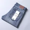 Busin Jeans pour hommes Casual Straight Stretch Fi Classic Blue Work Denim Pantalon Homme WTHINLEE Marque Vêtements Taille 28-40 d6gu #