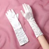 Gants de mariée LG à doigts, gants de mariage élégants longueur coude, adaptés aux accessoires de mariage pour femmes F6hi #