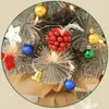 Christmas Decorations Tree Ornaments Green Exquisite And Compact Lifelike Shape Realistic Craftsmanship Easy To Store Decoration