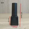 5ml 8ml 10ml 10mlマニキュアボトルBalck空のネイルジェルボトルブラシプラスチックネイルビューティーコンテナバイアル