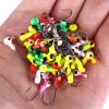 1G 2CM beste prijs Jig Big Eye Vissen lokt loodkop haak Mini LOOD RONDE HOOFD VISSEN LOK JIGS HAKEN ZZ