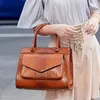 Bag Fashion Snake Pattern Ladies Handbags 2024 Luxury Handbag Women Bags Designer Large Capacity Shoulder Messenger