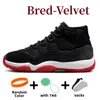 11 Cherry 11S كرة السلة أحذية الفضاء مربى Low Elephant Red Velvet Midnight Navy Cool Gray Yellow Snakeskin Gamma Blue UNC Metallic Silver Women Men Sport Sneakers