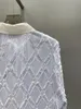 Kadın bluzları Lingdong Lingmao Mavi ve Beyaz Çizgilerli Ekose Kürk Gevşek Pamuklu Küçük Yakası Uzun Kollu Gömlek