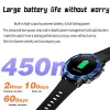 Sport all'aria aperta Chiamata Bluetooth Smart Watch Uomo Quadrante personalizzato Batteria 450mAh IP67 Impermeabile 100 + Modalità sportiva Smartwatch Uomo Donna