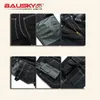 Men's Pants Multi Pockets Working Uniforms For Tools Black Clothes Workwear