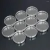 Storage Bottles Scientific 55x15mm Plastic Transparent With Lids Bacteria Culture Dish Petri Dishes Sterile Clear