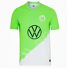 Maglia da calcio VfL Wolfsburg 2023/2024 Maglia da casa e da trasferta Majer Wind Lacroix Wimmer Svanberg Maehle Versione giocatore Uomo Kit per bambini