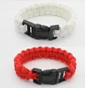 Braccialetti di sopravvivenza Moda Mix Colori Corda Corda Paracord Fibbia Braccialetti militari Sport Gadget da esterno per viaggi Cam Escursionismo Drop Deli Otbrl