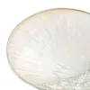Filiżanki spodki 1pc Pearl Shell Fruit Dish Drobna dekoracyjna biżuteria kawior fantazyjny deser dekoracja domowa akcesoria kuchenne