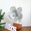 Decorative Flowers High Quality Velvet Christmas Easter Decorations Wreath Accessories Shopping Mall Window Display Artificial