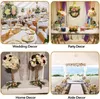 Candle Holders 15 PCS Tall Gold Candlestick Stand Wedding Centerpiece Riser Flower Vase For Birthday Anniversary Party