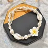 Anklets Bohemia Natural Shell For Women Foot Jewelry Beach Flower Bracelet Ankle On Leg Chians Strap Accessories Drop Delivery Otc1U