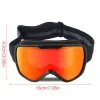 Goggles DoubleLayer Ski Goggles Stor ram Snowboard Goggles Hållbara Uvprotection Antifog Snöglasögon för utomhussport