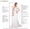 una linea di tulle bianco appliques da sposa Dr senza spalline Backl Wedding Dres pizzo increspato Beach Dr Vestido De Noiva d9FX #