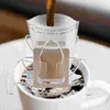 Küche Lagerung Kaffee Tasse Hängen Tropf Halter Filter Tasche Rack Edelstahl