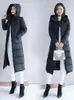 Oversized Hooded Slim LG Parkas Winter Dikke Warm Sneeuw Slijt