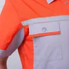 roupas de ferramentas logotipo personalizado roupas de trabalho de manga curta para homens e mulheres tops reparador mecânico de automóveis tops de trabalho de alta qualidade c9Tx #