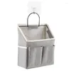 Sacs de rangement C9GC Organisateur suspendu Pocket Wall Sac de porte Porte de porte Cas de chambre de salle de bain Utilisation à la maison