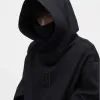 Autumn Ninja Streetwear Turtleeck Bluies for Men List Hafted Hip Hop Fi Bluza