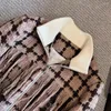 Kadın Ceketleri 2024 İlkbahar/Yaz Giyim Moda Yün Püskül Kısa Kaba Süslü Renk Eşleşmesi Ekose ceket 0302